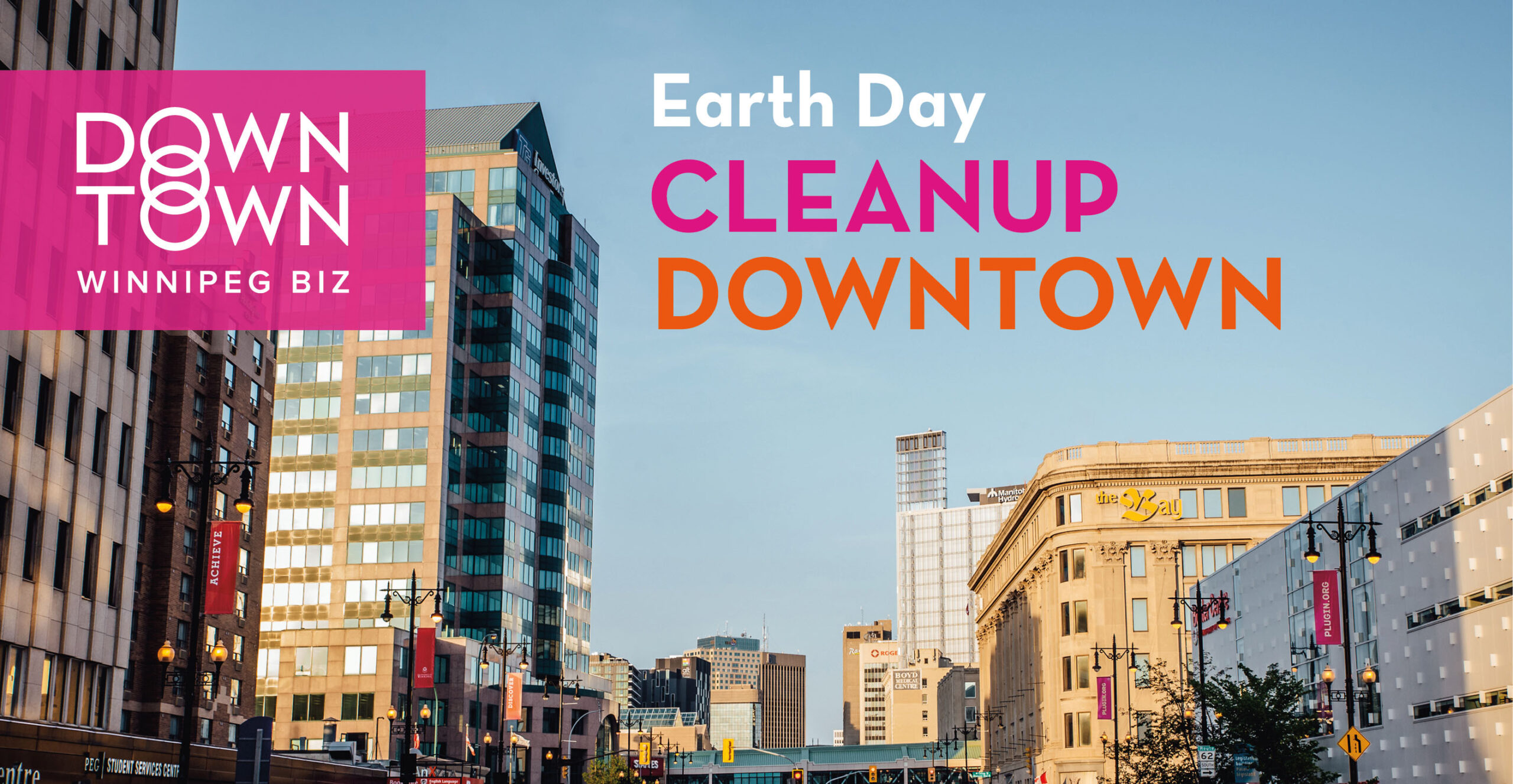 Earth Day CleanUp Downtown