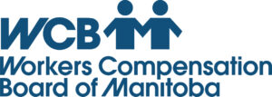 Workers Compensation Board of Manitoba logo in blue